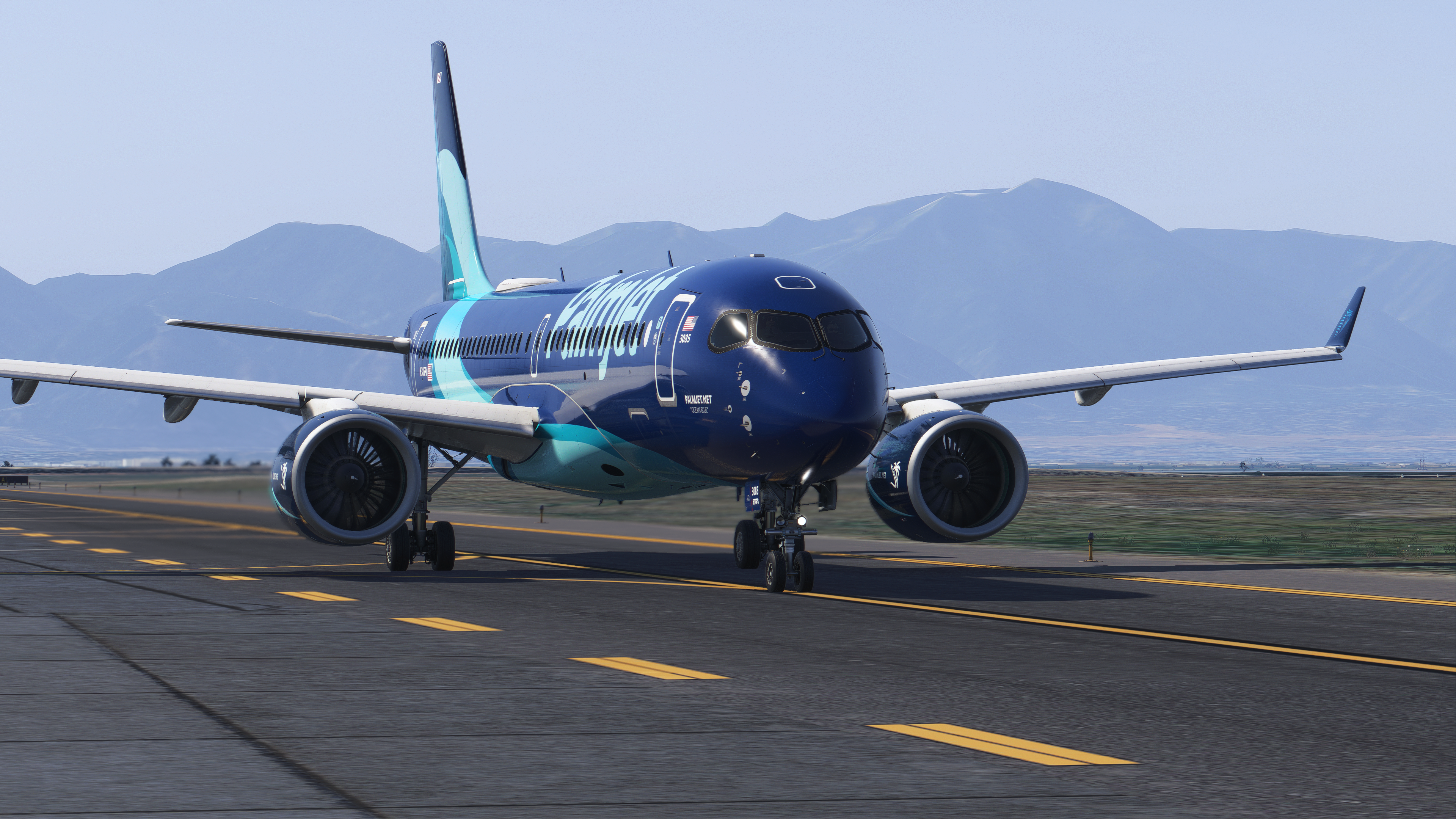 Airbus A220-300 ("Ocean Blue")