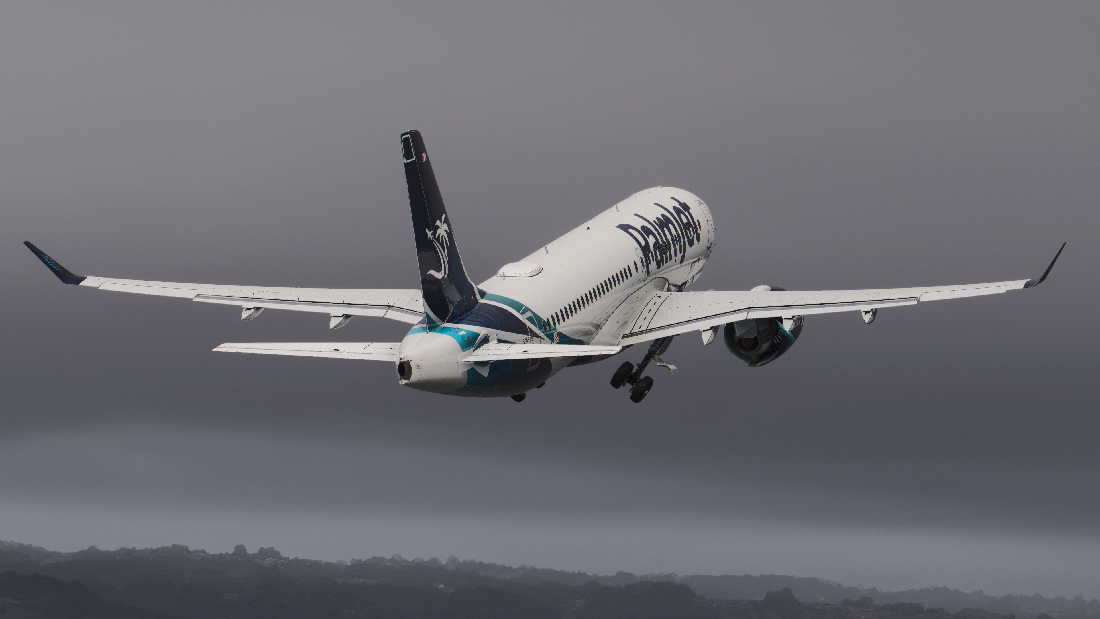 Airbus A220-300 ("Island Aloha")