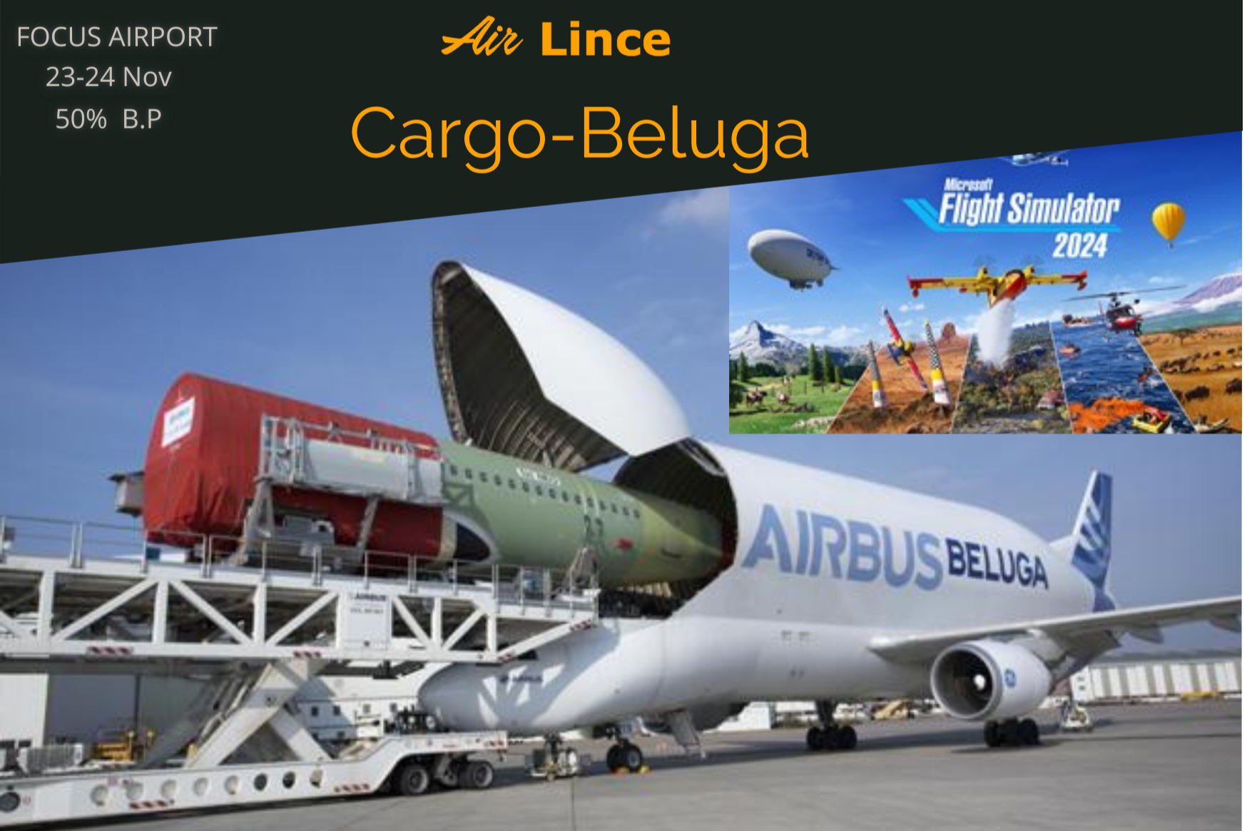 Evento Cargo Beluga MSFS 2024