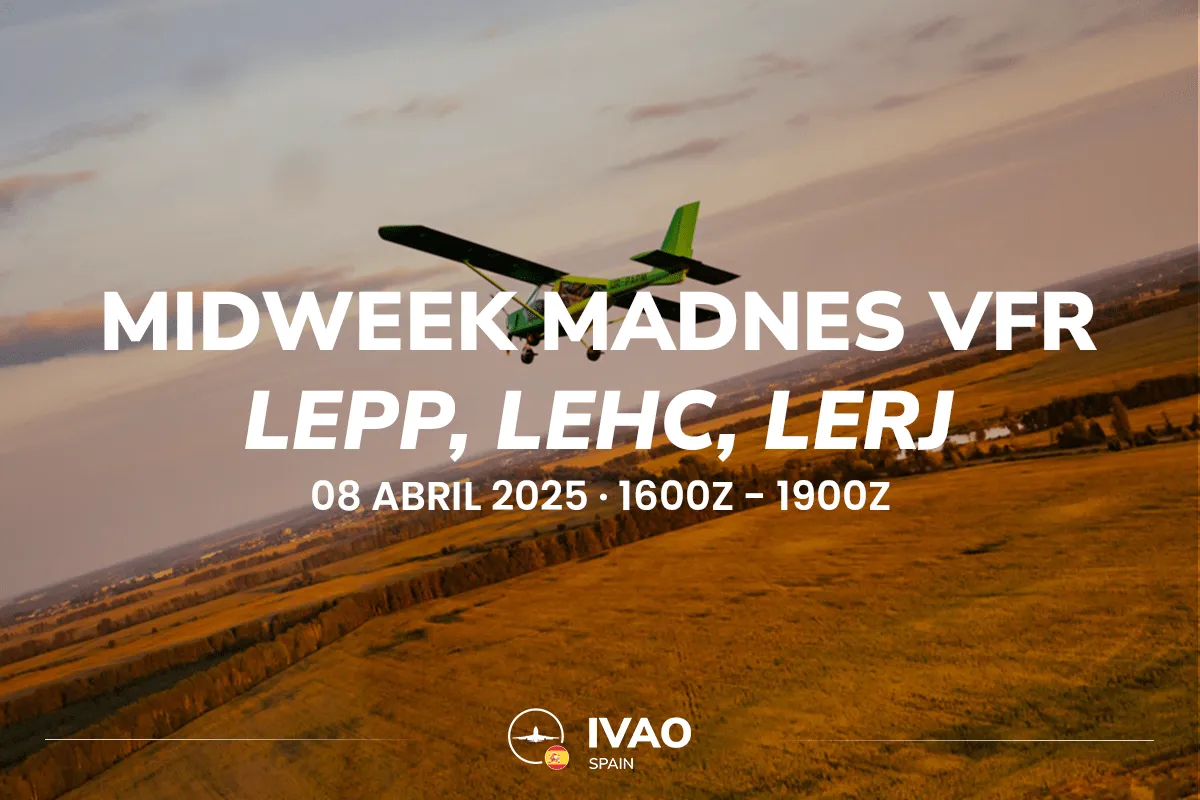 Midweek Madness VFR: LEPP, LEHC, LERJ