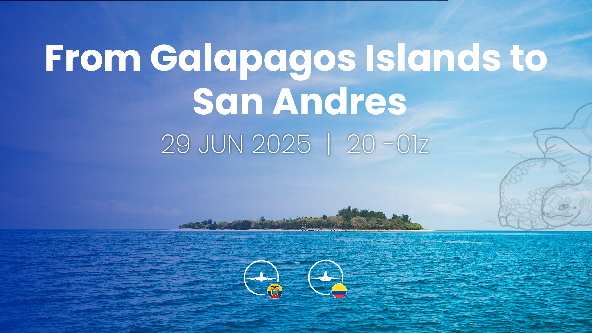 Galapagos Islands to San Andres 