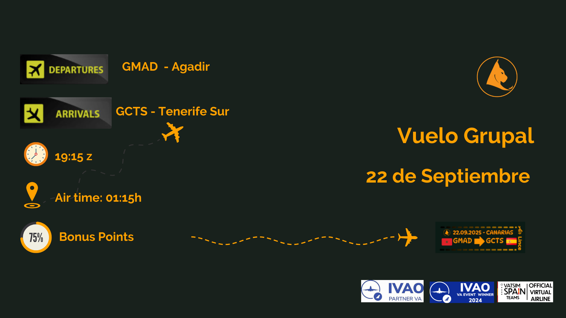 Vuelo Grupal 22 Septiembre
