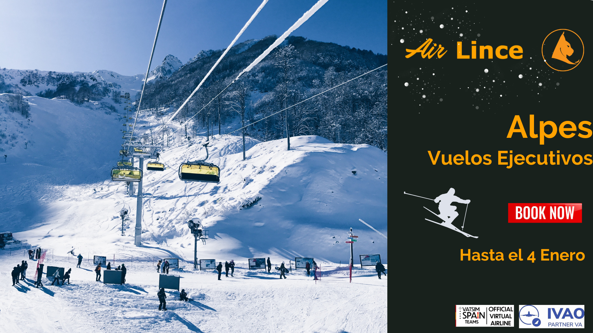 Especial Vuelos Ejecutivos Ski 2025