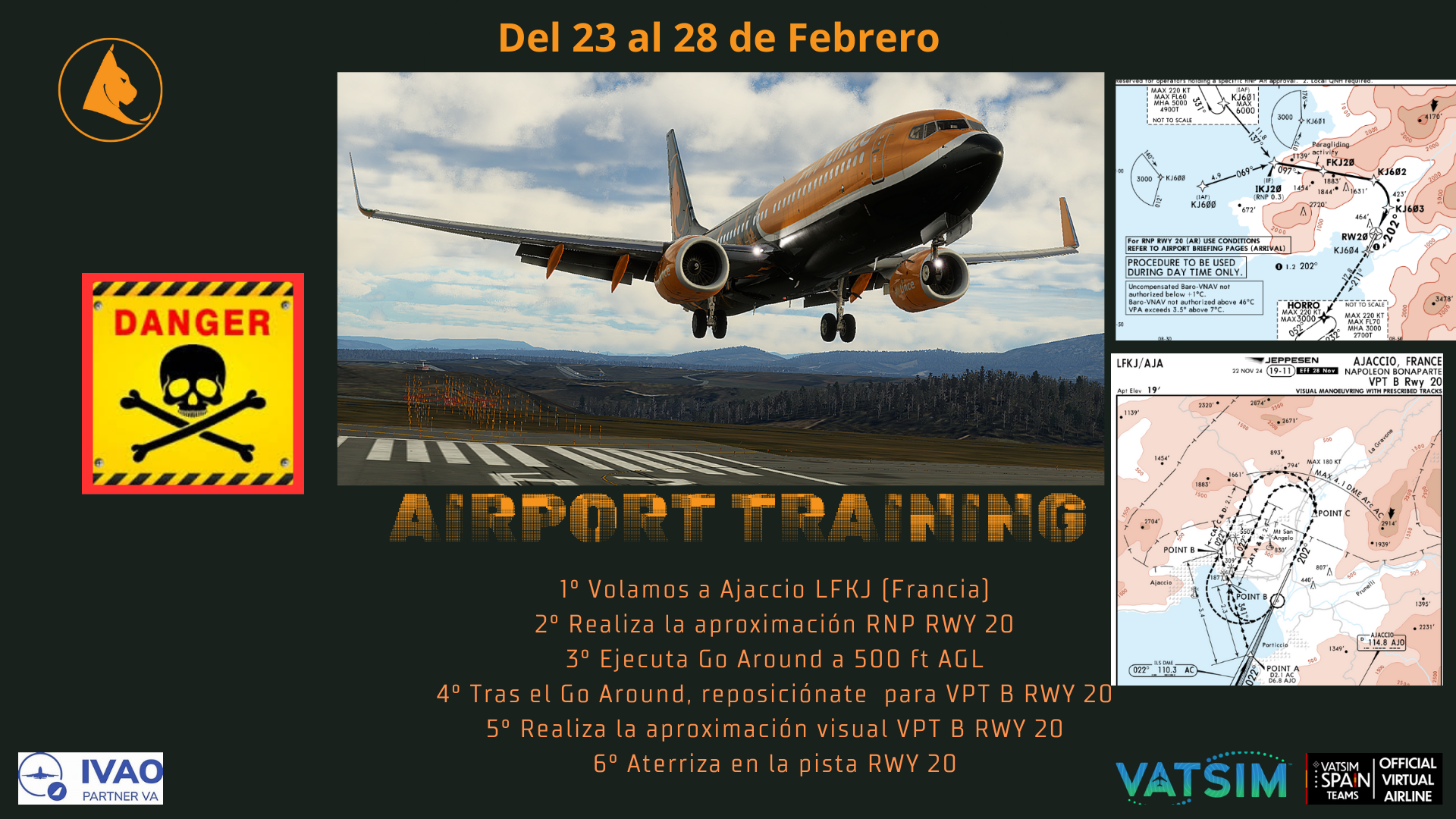 Airport Training -LFKJ