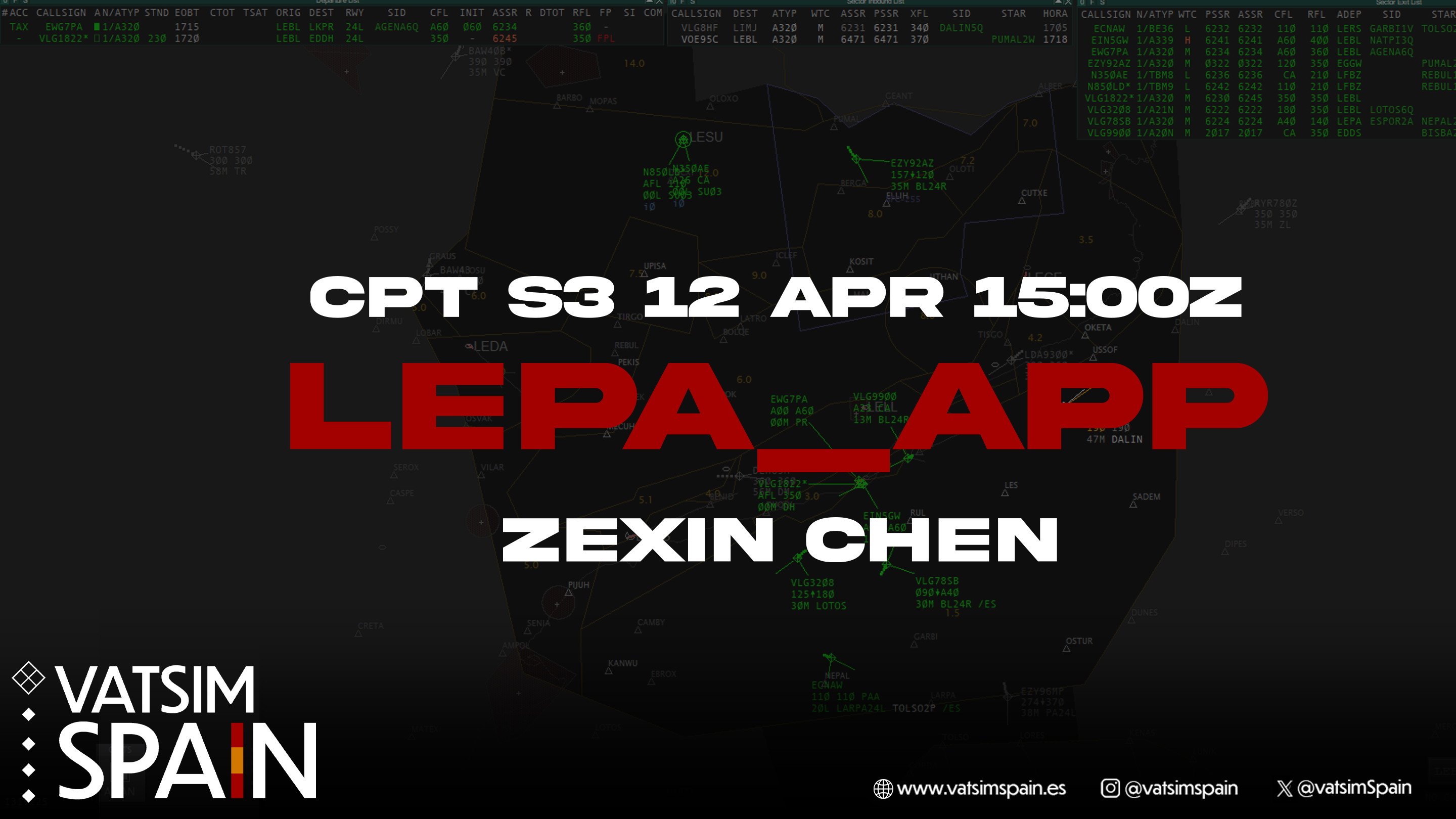 [LEPA_APP] | S3 Exam - Vatsim