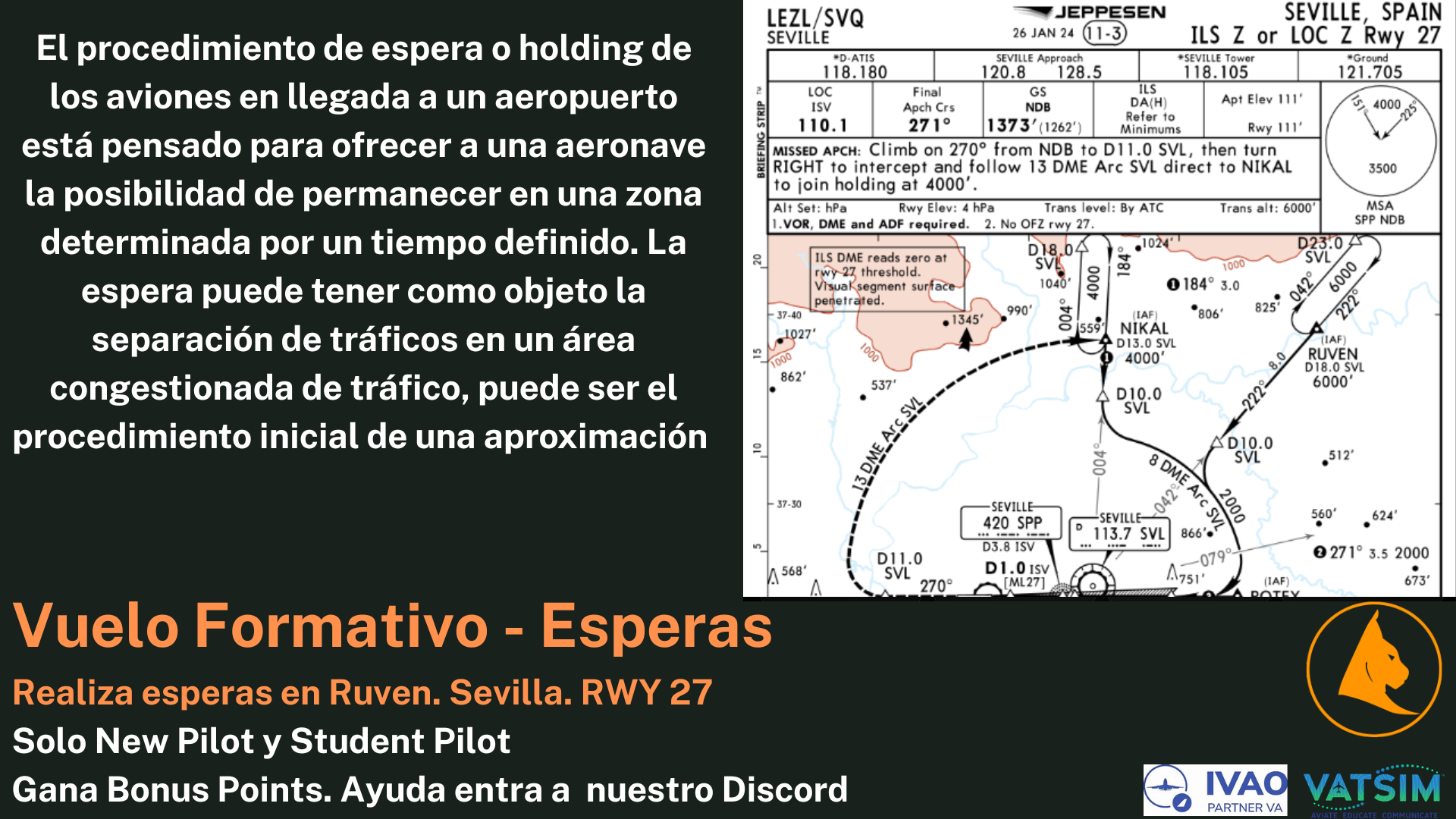 Vuelo Formativo Solo New Pilot y Student Pilot