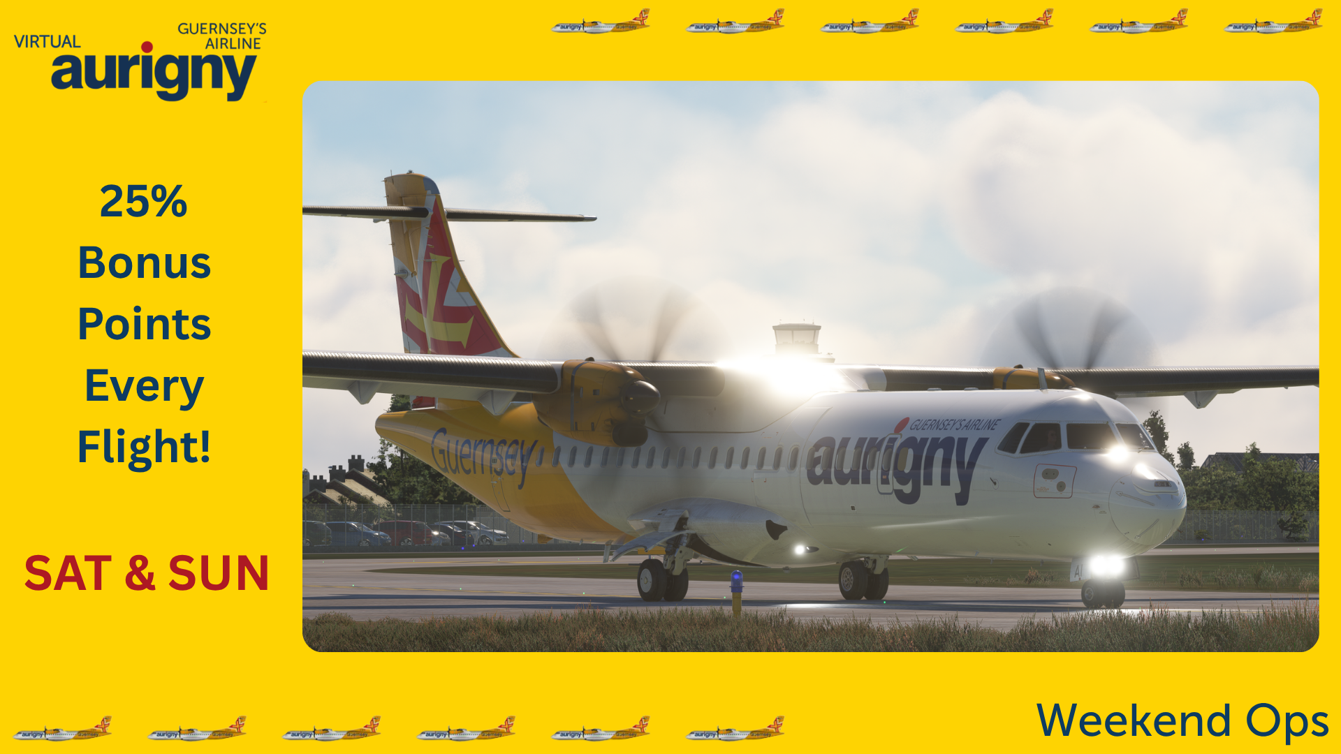 Virtual Aurigny Weekend Ops